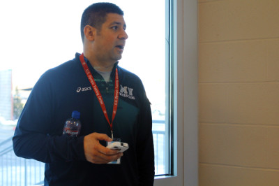 Physical education teacher Travis Keal shares quotes to inspire students