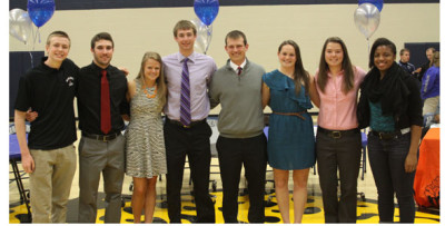 Athletes commit to colleges