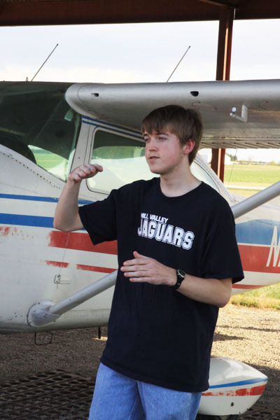 Senior pursues dream of flying 