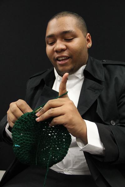 Students take interest in knitting projects