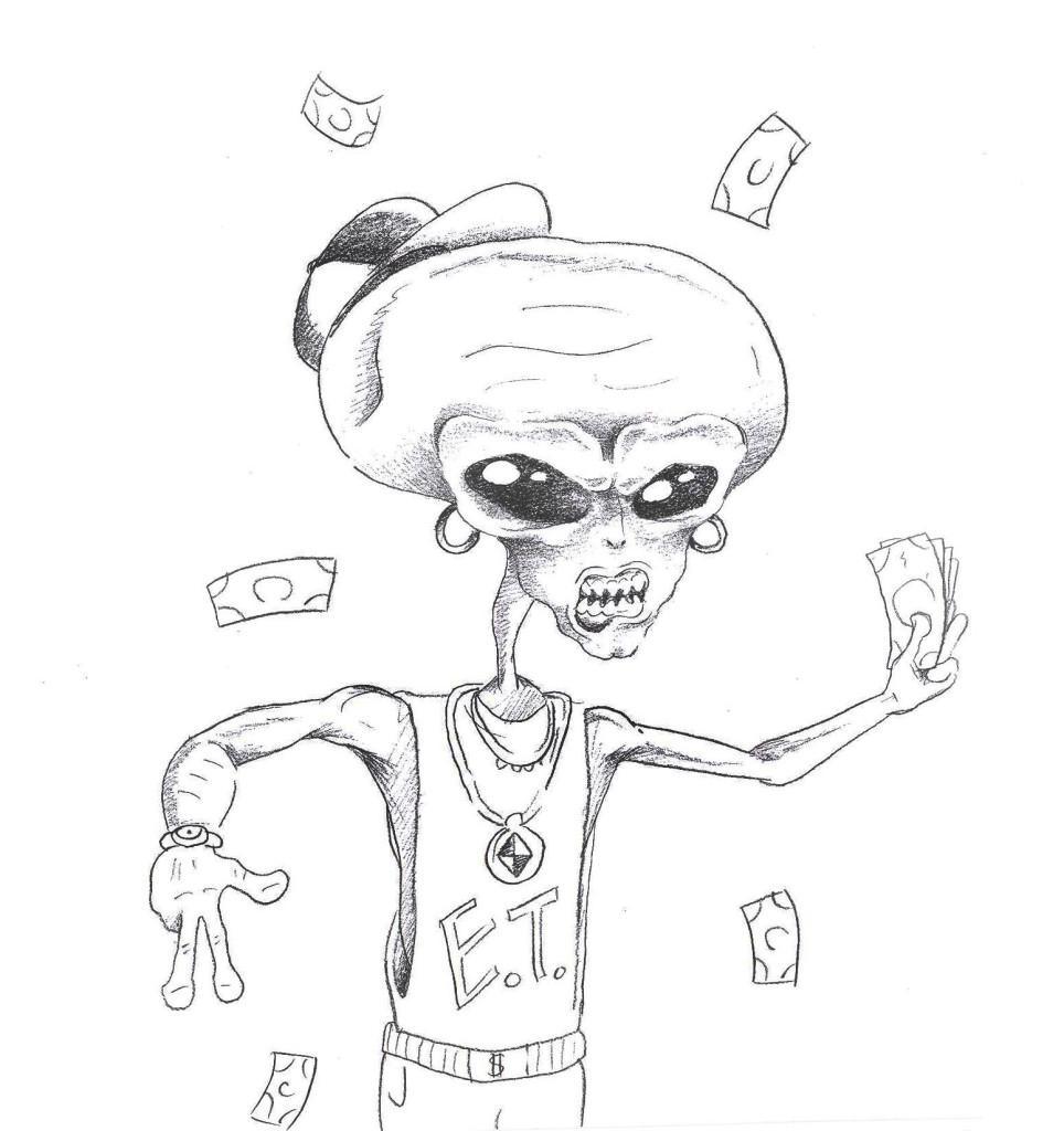 Alien gangster