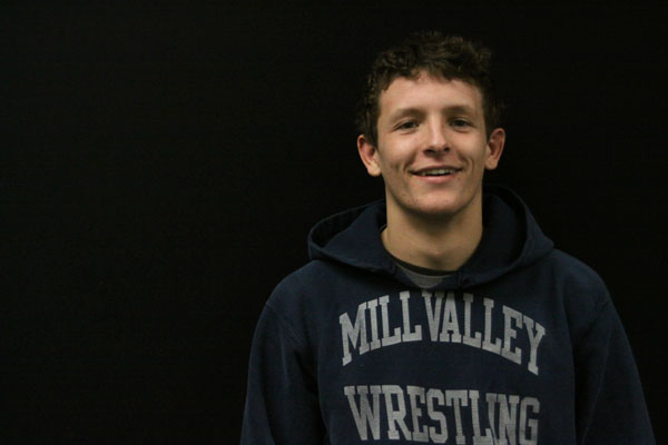 Sophomore wrestler Jake Ellis has high expectations for the season