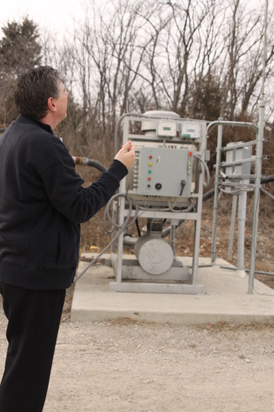 Deffenbaugh works to eliminate stench emanating from landfill