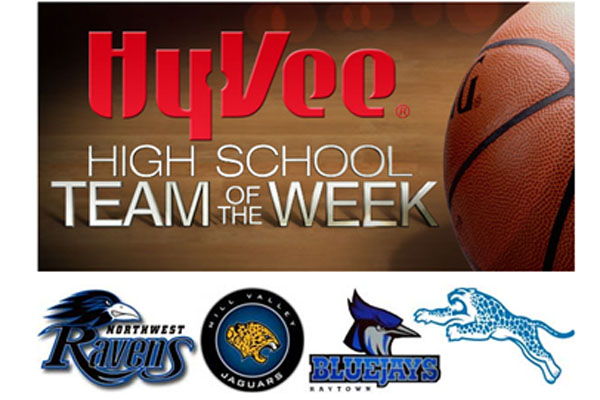 Girls basketball team up for Hy-Vee Team of the Week