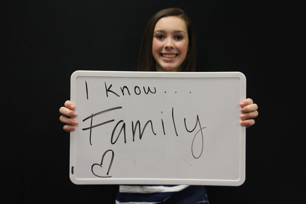 Freshman Sophie Jones discusses her unique family dynamic