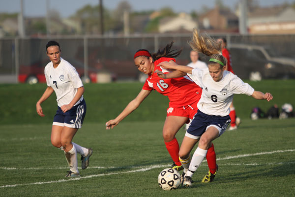 Girls soccer team wins season opener