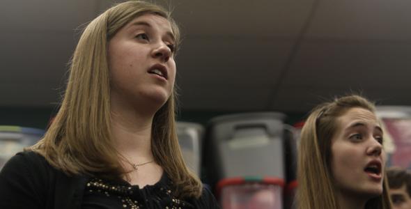 Student selected for honor choir
