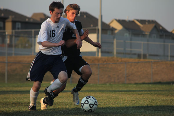 Varsity boys soccer loses home opener 0-2