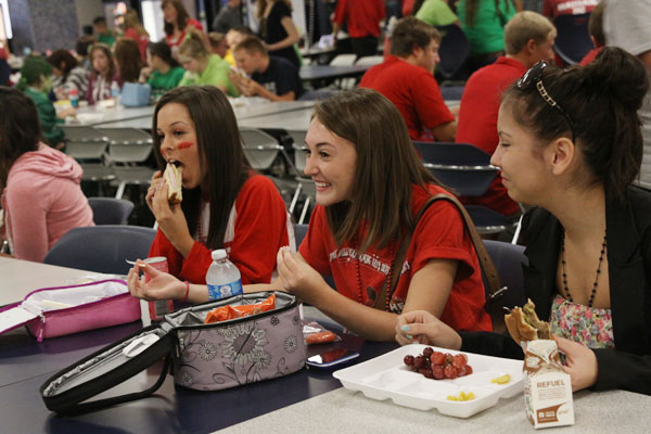 Nutrition at lunch takes a new twist