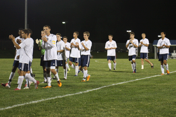 Varsity boys soccer team defeats Basehor-Linwood 4-0