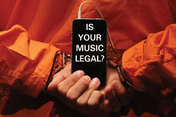 Is your music illegal?