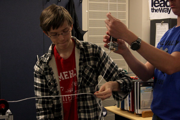 Principles of Engineering class uses creative projects to teach concepts