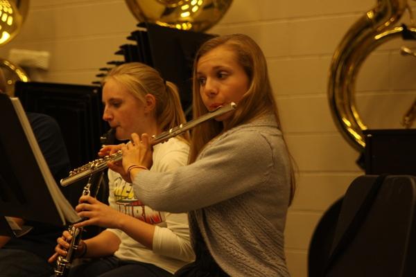 Band students prepare for “A Christmas Carol”