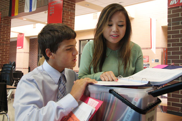 Debate team competes at Blue Valley West 