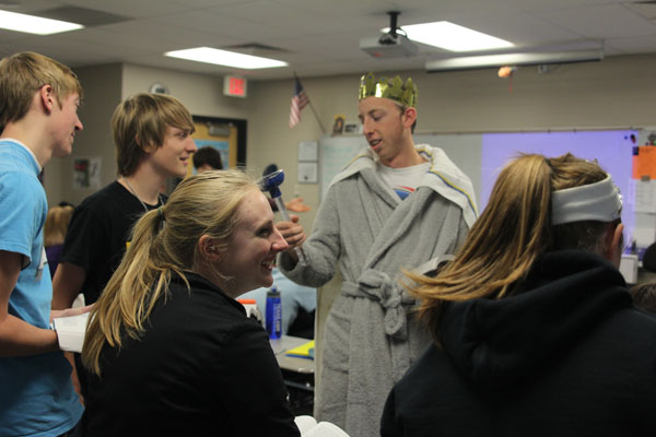 Students reenact Hamlet for deeper meaning