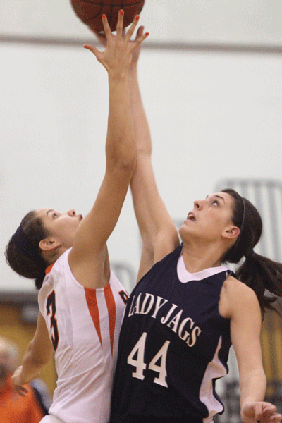 Girls basketball team improves defense to beat Indians 47-21