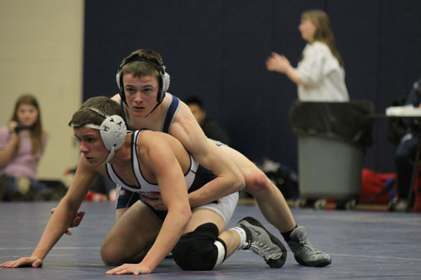 Wrestling team wins at home meet