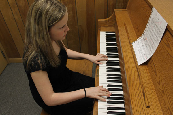 Band and choir students participate in regional piano festival