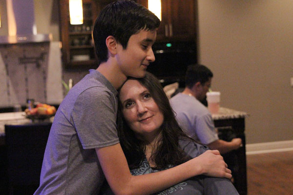 Student learns how to deal with mom's paralysis 