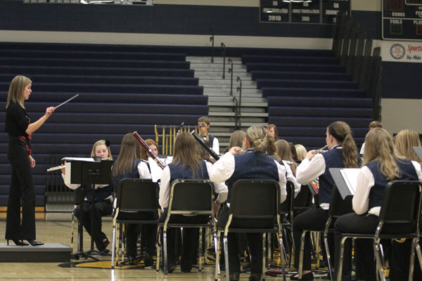 Band performs spring concert