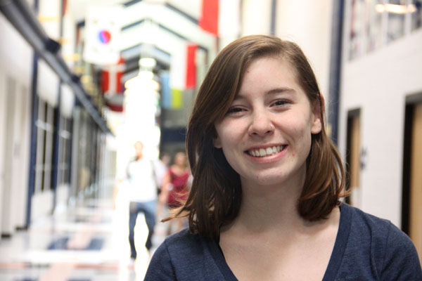 Seven questions with student missionary Becca Bilyeu 