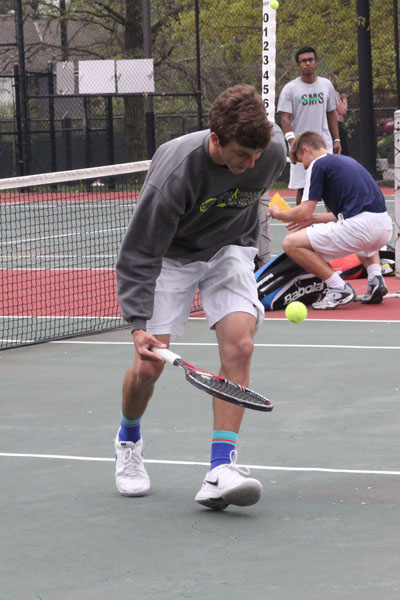 Tennis team placed second team at regionals