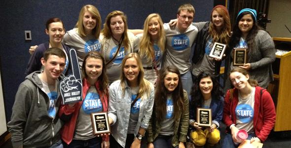 Journalism department wins state contest