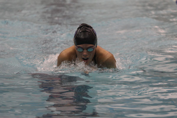 Swim team places third at KVL meet