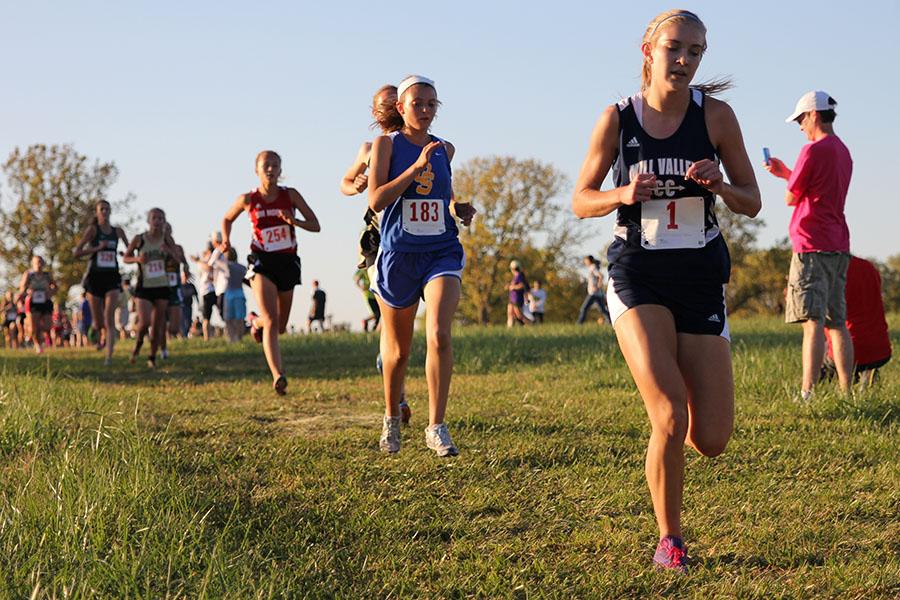 The cross country team competed at the Cat Classic at Shawnee Mission Park on Thursday, Oct. 10. The girls team placed 7th and the boys team placed 1st. The boys team has earned 1st place in every single meet this year.