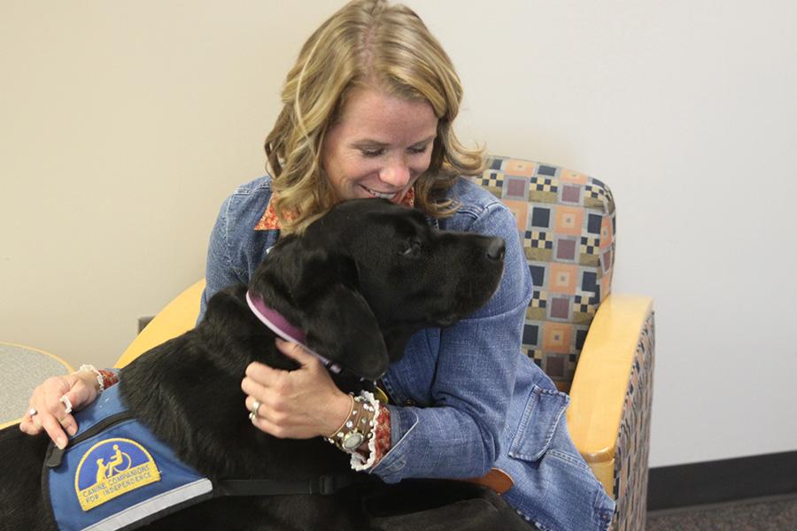 School dog Fala assists in counseling program