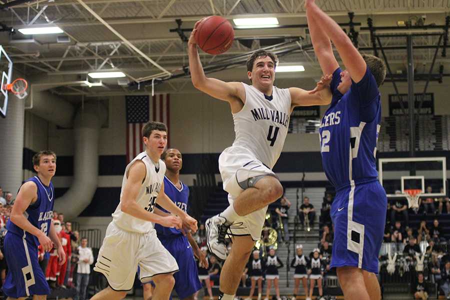 The boys basketball team finished a close game against Gardner with a score of 71-70 on Dec. 10.