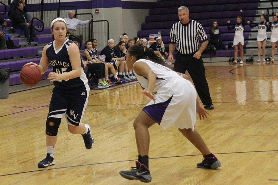Girls basketball team loses to Piper High School