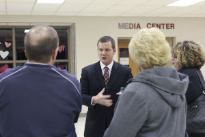 District patrons discuss boundary proposals at public forums