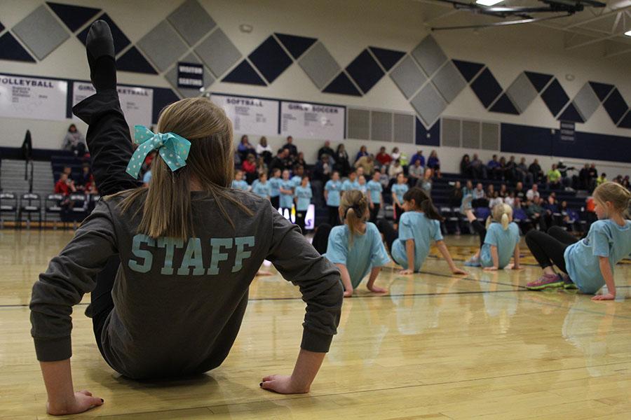 The Silver Stars hosted their annual clinic for girls ranging from kindergarten through 8th grade on Saturday, Feb. 15. 