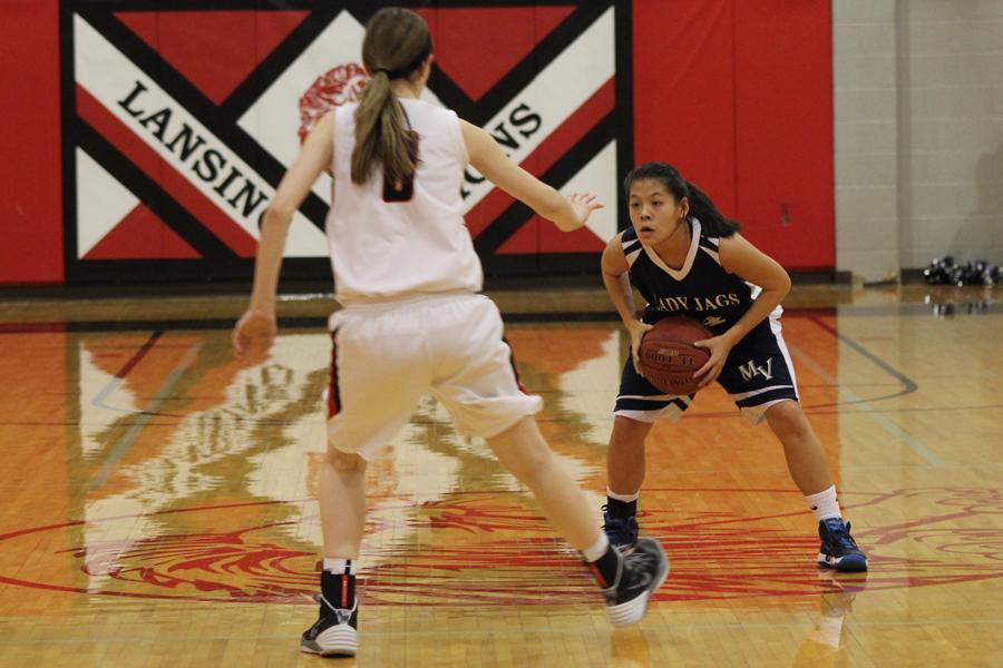 The girls basketball team lost to Lansing 41-32 in the first round of the sub state tournament.