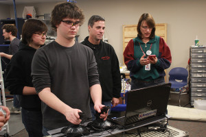 Robotics finishes building robot