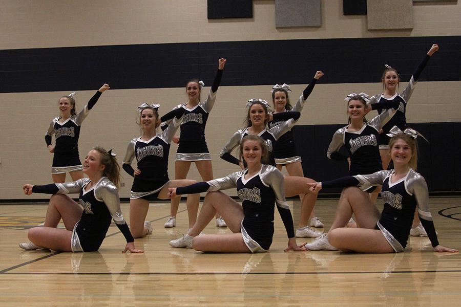 Cheerleaders host first showcase