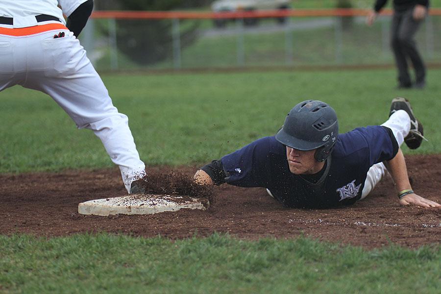 The Jaguars defeated the Bonner Springs Braves, 15-2, 18-2, on Monday, April 28.