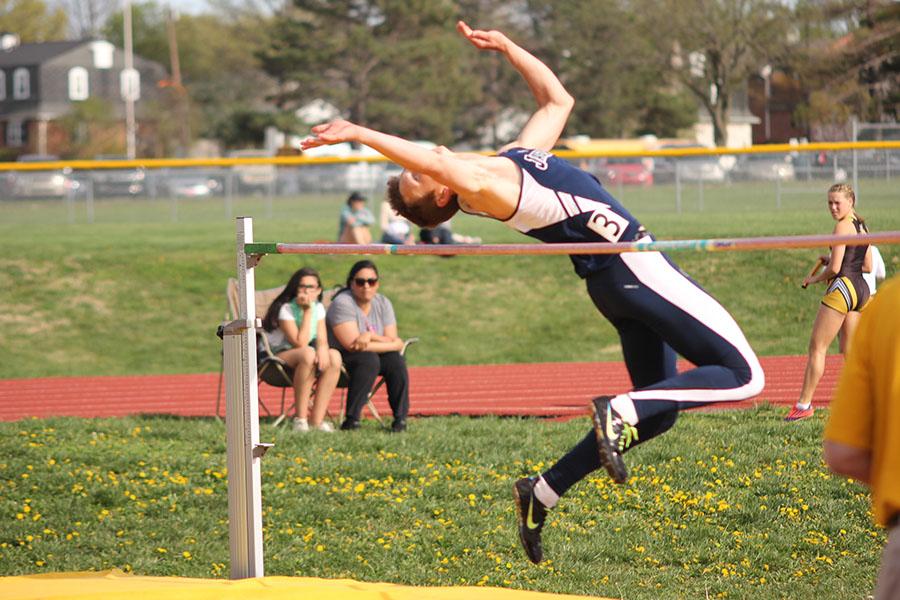The girls and boys track and field team competed at Shawnee Mission West on Friday, April 25. 