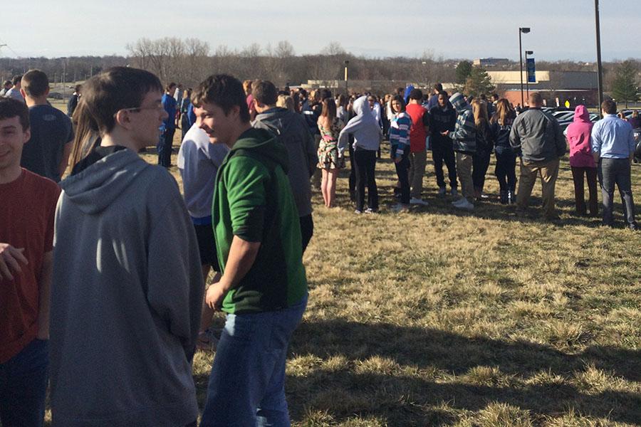 Due to a faulty sensor, students and staff were evacuated on Tuesday, April 1.