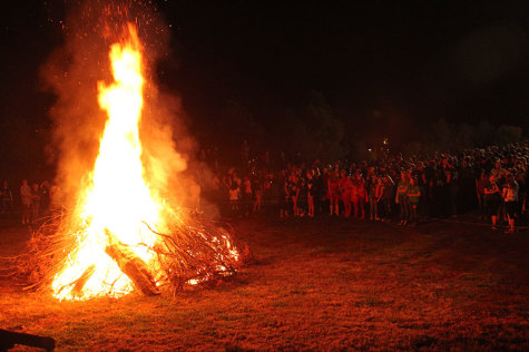 Staff, students and community members gathered for the annual Homecoming Pep Rally on Wednesday, Oct. 8 in the football stadium.