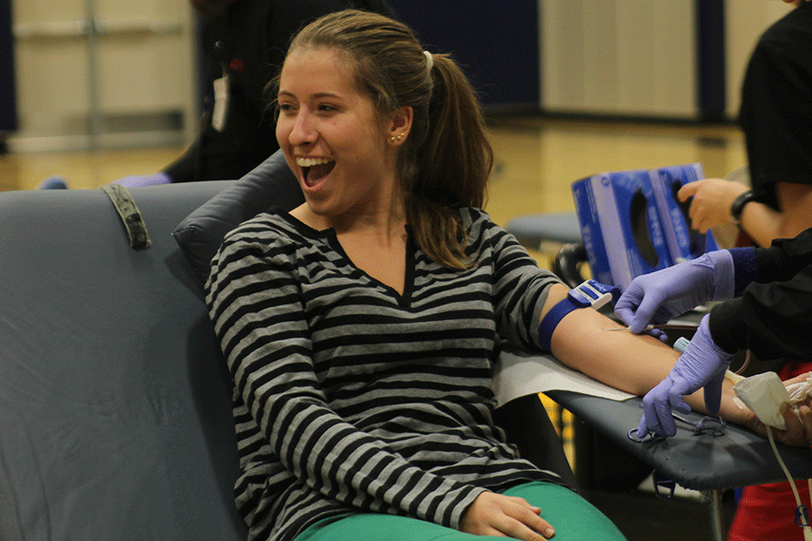 Annual fall blood drive receives 98 student donors