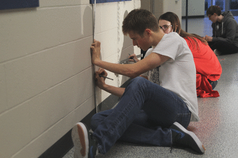 NAHS begins second lower C-wing mural