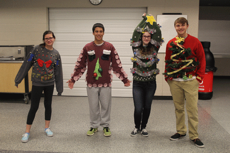 Holiday sweater showdown