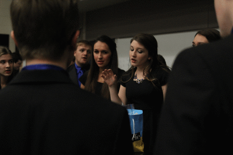Choir members overcome language difficulties at the annual holiday concert