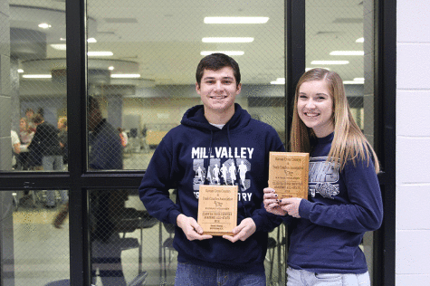 Two cross country runners achieve rare academic all-state