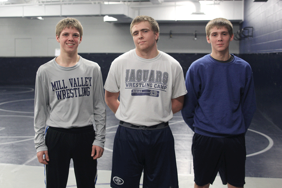 Freshman Jarrett Bendure, sophomore Jett Bendure, and junior Peyton Bendures relationship strengthens through sports