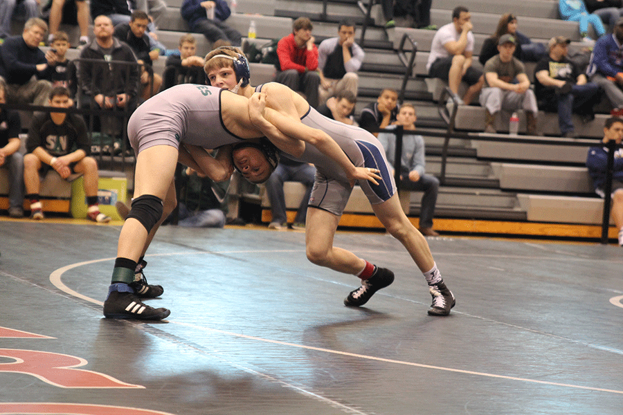 On Saturday, Feb. 21. sophomore Jett Bendure competed at regionals and was runner up in the 120 weight class.