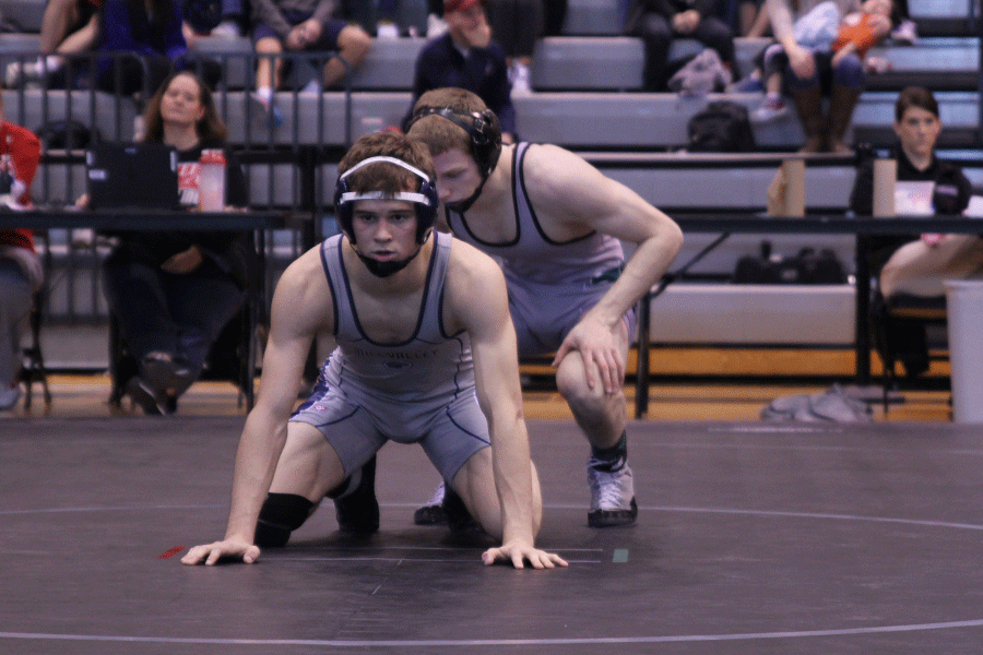 On Saturday, Feb. 21. senior Logan Marx competed at regionals receiving fourth place.