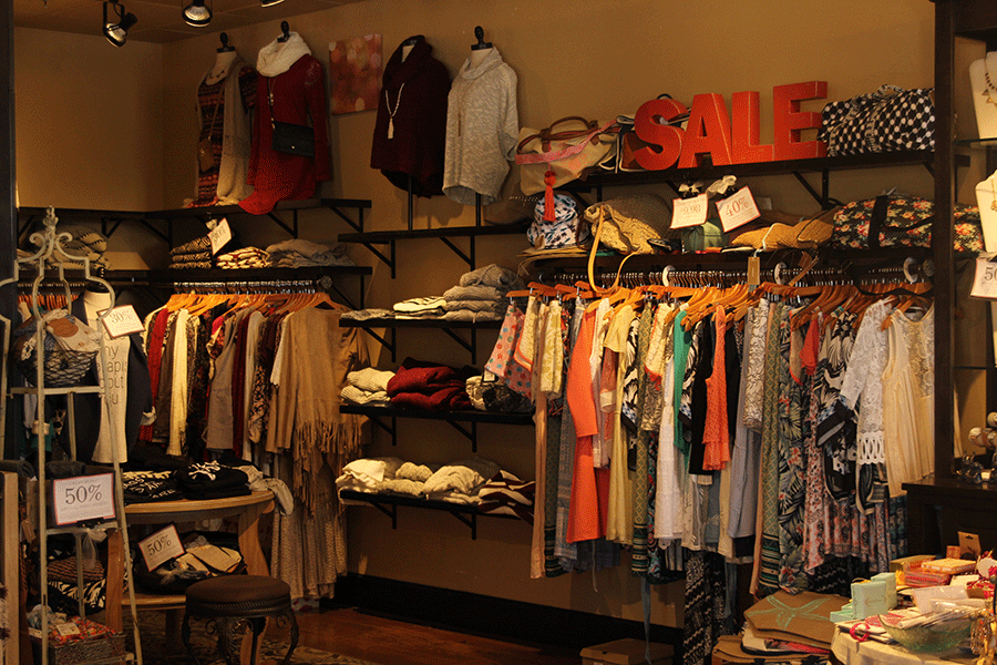 Francescas at Town Center is a boutique with everything from trinket-like gifts to clothes and accessories.
